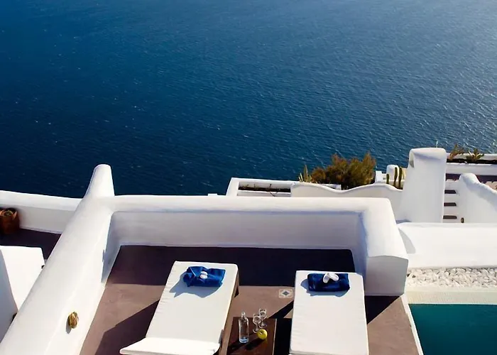 Dreams Luxury Lägenhetshotell Imerovigli (Santorini)