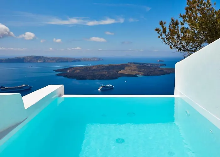 Lägenhetshotell Dreams Luxury Imerovigli (Santorini)